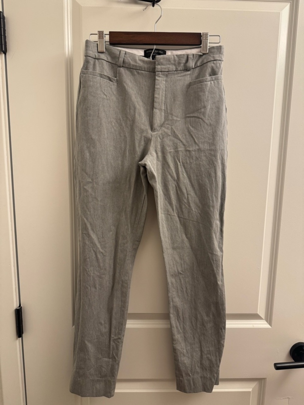Banana Republic Light Gray High Rise Sloan Pants Slacks